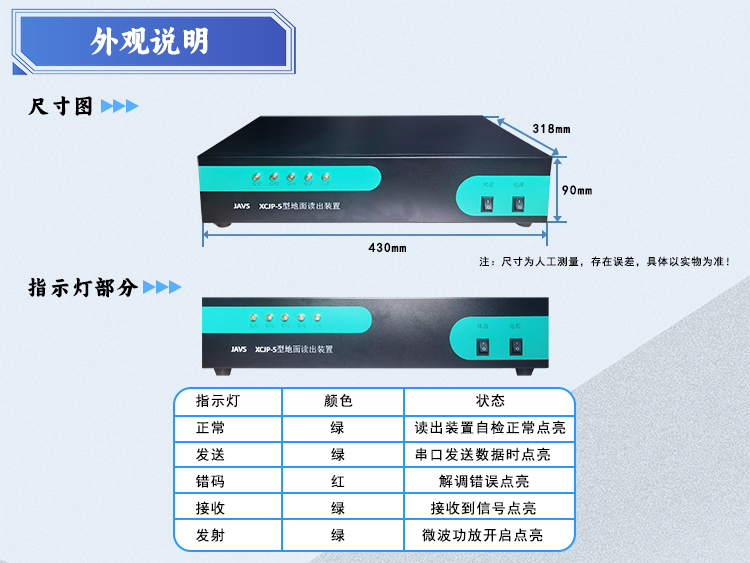 外观说明图